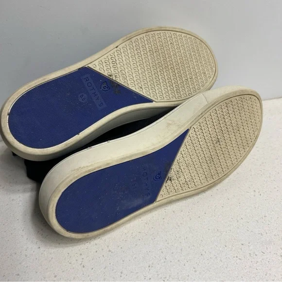 Rothy’s The Chelsea Slip On Sneaker Booties Black 5.5 - Picture 6 of 6